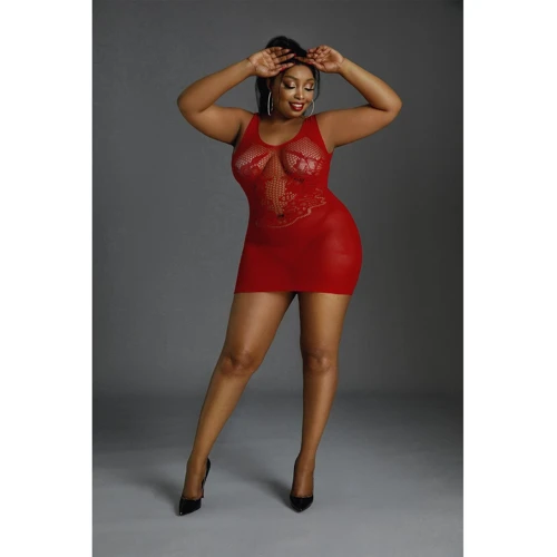 Платье Moonlight Lingerie Model 08 Plus Red