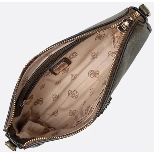 Женская сумка кросс боди GUESS ALEXIE DOUBLE POUCH CROSSBODY оливковая (HWVG8416700-OLV): Тип Сумки