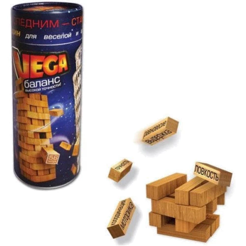 Настільна гра Джанга (Vega): Виробник Danko toys