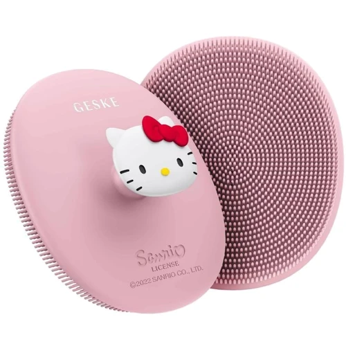 Щетка для лица GESKE Facial Brush 3 в 1 Hello Kitty Pink с держателем (HK000052PI01): Тип Щетка