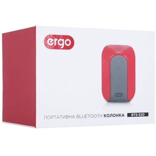Акустика Ergo BTS-520 Red фото 9