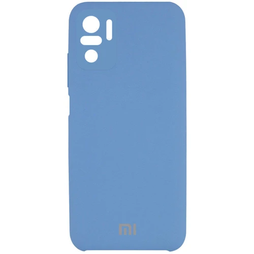 Аксессуар для смартфона Mobile Case Silicone Cover Shield Camera Denim Blue for Xiaomi Redmi Note 10 / Note 10s