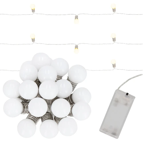 Гирлянда Springos лампочки 4 м 20 LED теплый белый (CL0112)