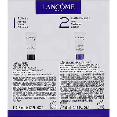 Lancome Genifique 5ml+Renergie Multi-Lift 5ml Набор: Классификация Элитная