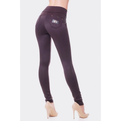 Легінси ArtStyleLeggings LSN-213B-42 42 коричневі: Вид легінси