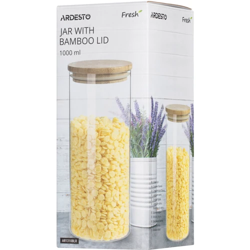 Емкость для хранения Ardesto Fresh 1000 мл (AR1310BLR): Объем, л 1