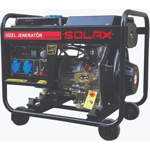 Дизельний генератор Solax SDJ4000ME: Тип електростанції дизельний