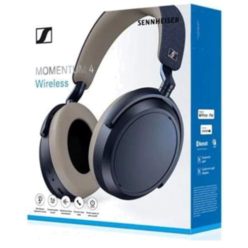 Навушники Sennheiser MOMENTUM 4 Wireless Denim (700386) фото 7