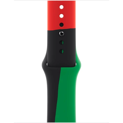 Аксессуар для Watch Apple Sport Band Black Unity (MJ4V3) for Apple Watch 38/40mm: Совместимость Apple Watch 41mm, Apple Watch 38mm, Apple Watch 40mm