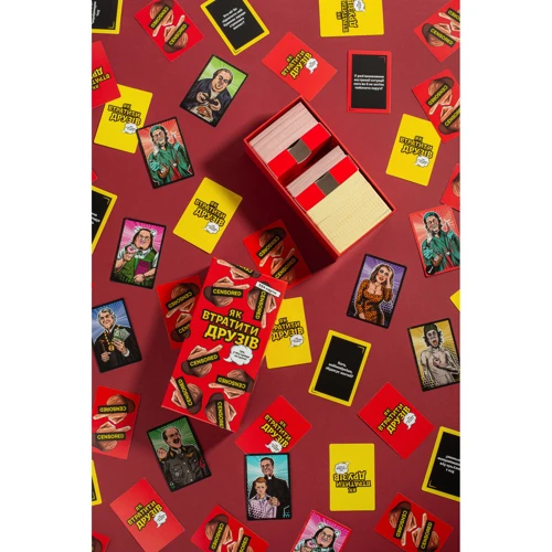 Настільна гра Fun Games Shop Як втратити друзів (УКР): Тип Взрослые