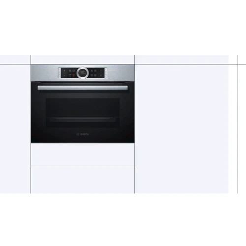 Духовой шкаф электрический BOSCH CBG675BS3: Объем, л 47