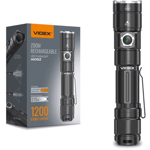 Фонарь туристический Videx 1200Lm 5000K (VLF-A105Z)