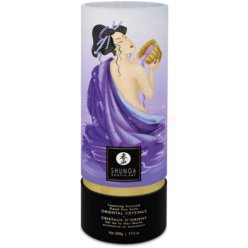 

Соль для ванны Shunga Oriental Crystals Bath Salts – Exotic Fruits (500 г), соль Мертвого моря