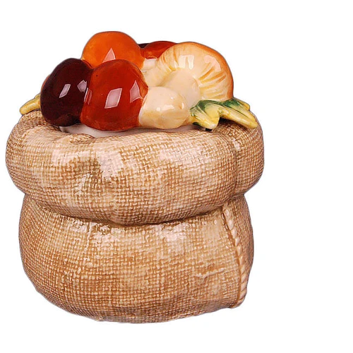 Банка для сыпучих продуктов Lefard Лесные грибы 16 см (59-442)