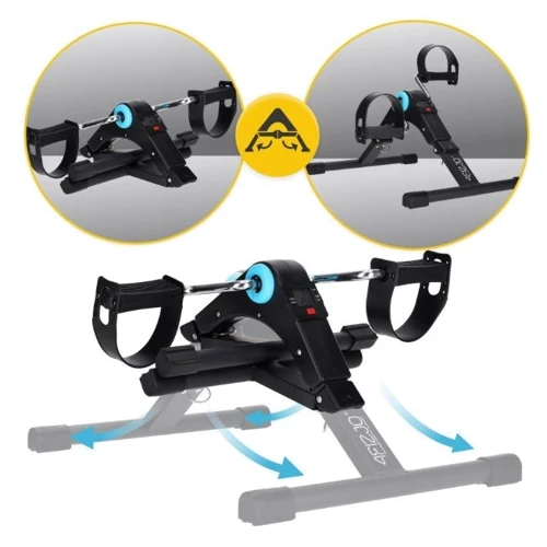 Велотренажер 4FIZJO Mini 2 в 1 для рук и ног MBIKE03 Black/Blue (MBIKE03)