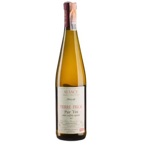 Вино Pierre Frick Muscat Pur Vin 2020 белое сухое 0.75 л (BWW6264)
