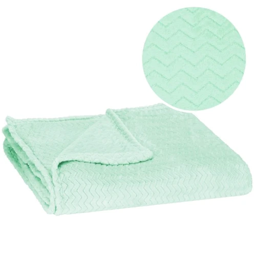 Плед Springos Extra Soft 130x180 см мятный (HA7133) фото 6