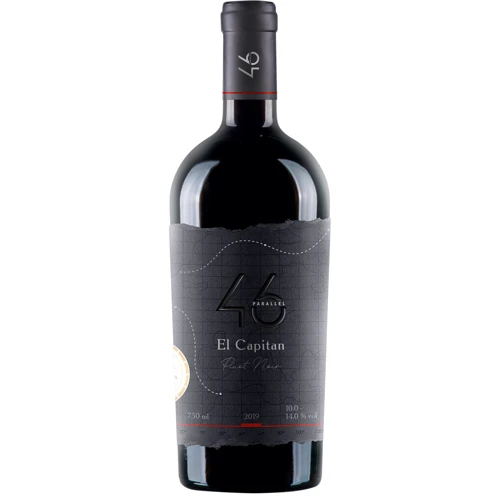 Вино 46 Parallel El Capitan Pinot Noir сухое красное 0.75л (PRA4820233640608)