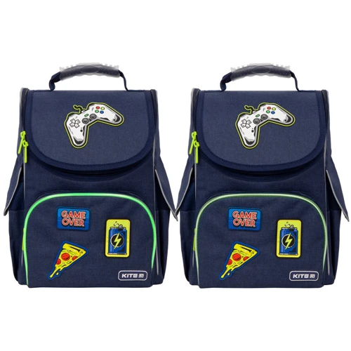 Рюкзак школьный каркасный Kite Education Game over K21-501S-8 (LED): Пол ребенка Для мальчиков