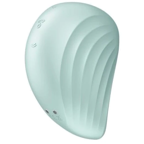 Вакуумный клиторальный стимулятор с вибрацией Satisfyer Pearl Diver Mint
