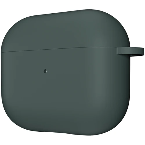 Чехол для наушников Switcheasy Skin Soft Touch Silicone Pine Green (GS-108-174-193-175) for Apple AirPods 3 фото 6