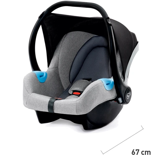 Автокрісло-переноска Kinderkraft Mink Gray Melange (KKFMINKGRM0000) фото 7