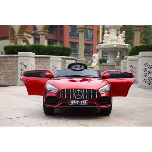 Электромобиль Kidsauto Mercedes-Benz GT Coupe Style красный: Максимальная скорость, км/ч 6