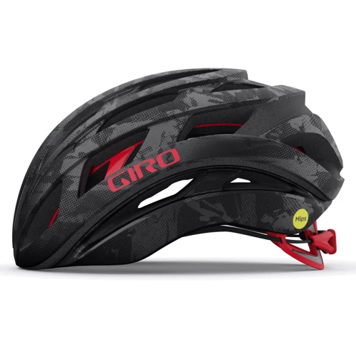 Шолом велосипедний Giro Helios Spherical мат.чорний Crossing M/55-59см (7140321): Колір черный