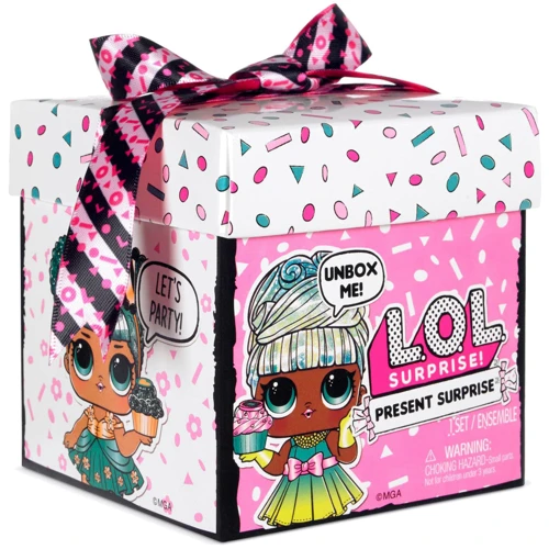 Игровой набор с куклой L.O.L. SURPRISE! серии "Present Surprise" - ПОДАРОК (в ассорт., в дисплее) 570660: Возраст от 3 лет