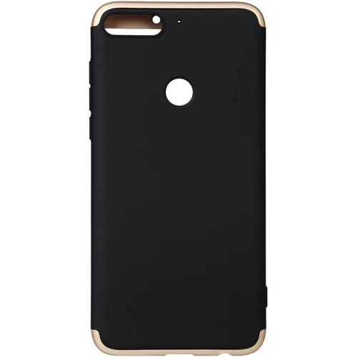 Чехол для телефонов BeCover Case 360° Super-protect Black/Gold for Huawei Y7 Prime 2018 (702250): Цвет черный / золотой