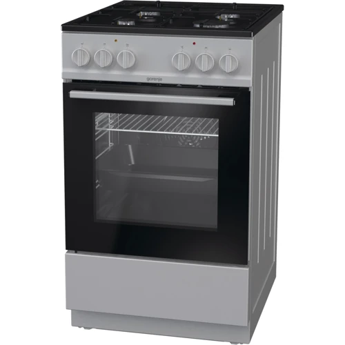 Плита комбинированная Gorenje MEK301SB: Количество газовых конфорок 4