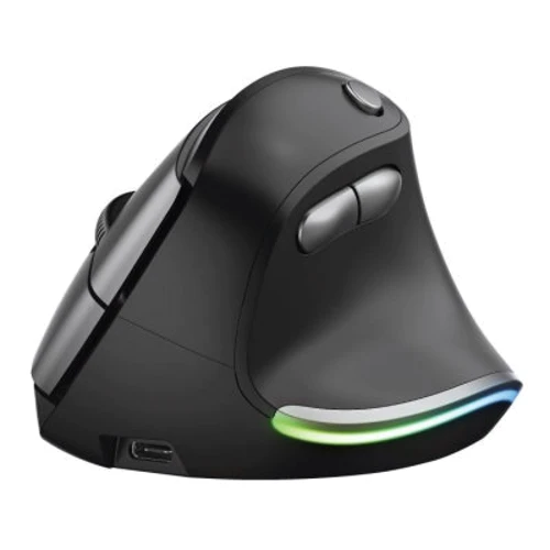 Мышь Trust Bayo Ergonomic Rechargeable WL Black (24110): Тип сенсора оптический