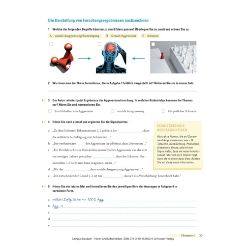 Campus Deutsch: Hören und Mitschreiben mit Audio-CD: Производитель Hueber