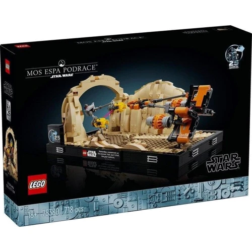 Конструктор LEGO Star Wars Диорама «Mos Espa Podrace» (75380)