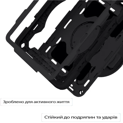Аксессуар для планшетных ПК BeCover Stand Case Horizontal Handle Black for Samsung X133/X135 Galaxy Tab A11 (713940)