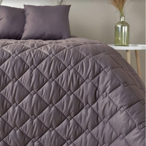 Покрывало IDEIA Стиль Cube 180х210 шоколад/бежевый (8-32404)