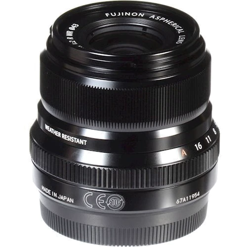 Об'єктив для фотоапарата Fujifilm XF 23mm f / 2.0 R WR Black: Діаметр різьби для світлофільтру 43 мм