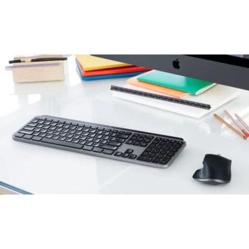 Клавіатура Logitech MX Keys для Mac Space Gray (920-009558): Кількість клавіш 109