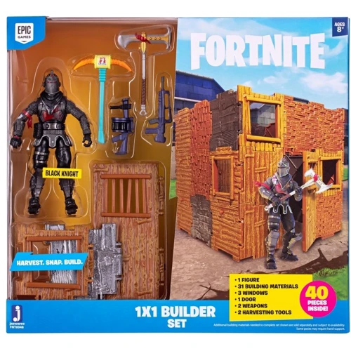 Коллекционная фигурка Jazwares Fortnite Builder Set Black Knight (FNT0048): Тип Игровая фигурка