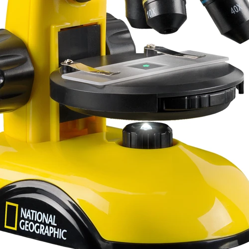 Мікроскоп National Geographic Biolux 40x-800x (з адаптером для смартфона): Кількість об'єктивів На 3 об'єктива