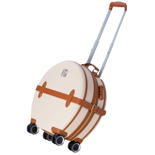 Чемодан Semi Line 20" (S) Ecru/Brown бежевый/коричневый (T5670-2): Страна производитель Польша