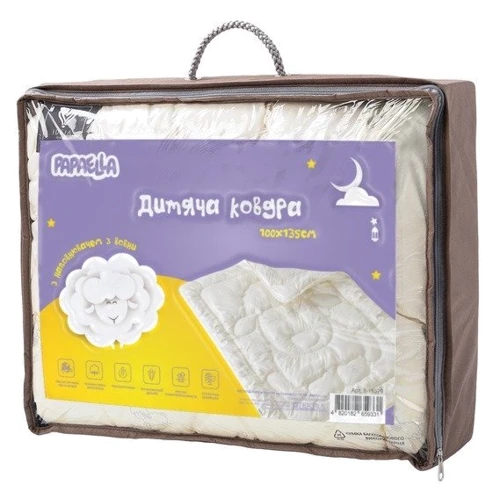 Одеяло детское Papaella Wool в кроватку 100х135 см (4820182659331) фото 4