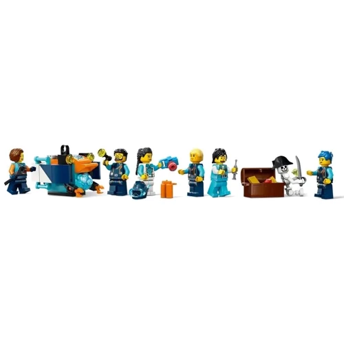 Конструктор LEGO City Подводная лодка глубоководных исследователей (60379) фото 4
