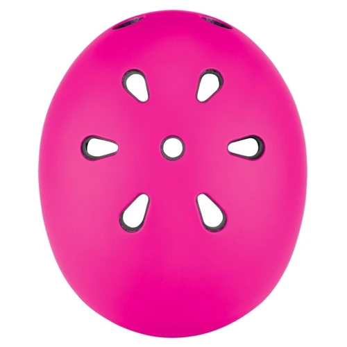 Шолом захисний дитячий GLOBBER EVO LIGHTS, пастельний рожевий, з ліхтариком, 45-51см (XXS / XS): Розмір ХХS
