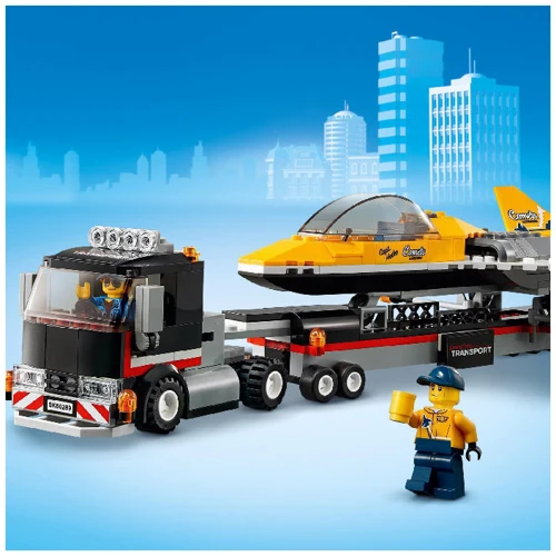 LEGO City Транспортировщик каскадерського літака (60289) фото 5