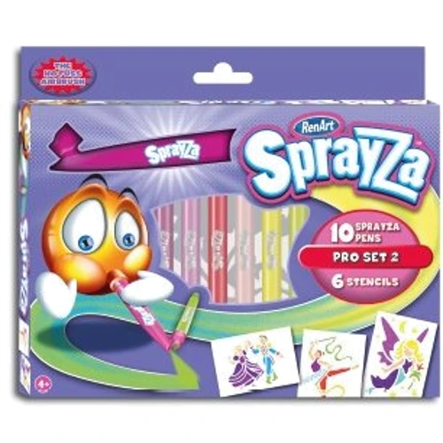 Sprayza Набор BOY PRO (10 фл.+6 трафаретов) (SA2405): Производитель Sprayza