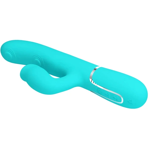 Пульсатор із кліторальним стимулятором LYBAILE Pretty Love Gigi Green (BW-500035-1)