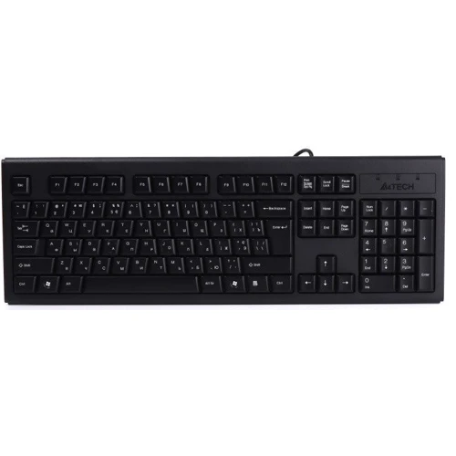 Клавіатура A4Tech X-slim KRS-83 Black USB