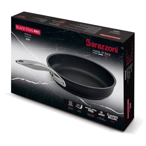 Сковорода Barazzoni Black Titan Pro 24 см (85560602498): Крышка в комплекте нет