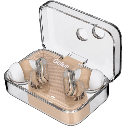 Наушники Gelius GP-TWS033X Incredible 2 Beige: Тип конструкции вакуумные